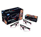 Image of North Safety Products/Haus Glasses Safety Blk/red Frm Clr T5900NTKS