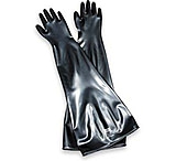Image of North Safety Products/Haus Gloves 30MIL Butl 10.5 Amb 1PR 8B3032A/10H