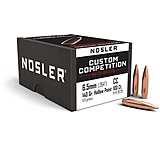 Image of Nosler 26725 Custom Competition 6.5mm .264 140 GR Hollow Point Boat Tail (HPBT)
