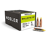Image of Nosler 27130 Ballistic Tip Hunting 270 Caliber .277 130 GR Spitzer 50 Box
