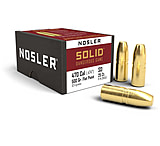 Image of Nosler 28455 Solid 470 Nitro Express .474 500 GR Flat Point (FP) 25 Box
