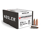 Image of Nosler 35631 Varmageddon 22 Caliber .224 62 GR Flat Base Hollow Point (FBHP) 10