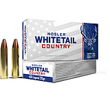 Nosler Whitetail Country .400 legend 215 Grain Soft Point Brass Cased Rifle Ammunition, 20 Rounds, Brass, 40138