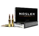 Nosler RDF 6mm Creedmoor 115 Grain Round Nose Flat Point Brass Cased Centerfire Rifle Ammunition