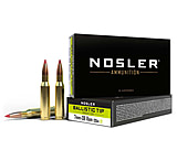 Nosler 7mm-08 Remington 120 Grain Ballistic Tip Brass Cased Centerfire Rifle Ammo, 20 Rounds, 40060