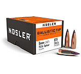 Image of Nosler Ballistic Tip Varmint Rifle Bullet 6mm 55gr