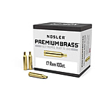 Image of Nosler Unprimed Brass Rifle Cartridge Cases 100/ct .17 Rem 5E7FCB0E