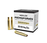 Image of Nosler Unprimed Brass Rifle Cartridge Cases 25/ct .300 H&amp;H E15E415B