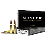 Nosler Match Grade 22Creedmoor 85gr RDF Hollow Point Boat Tail 20 Per Box/10 Case, 51297