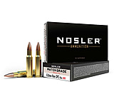 Image of Nosler Match Grade 6.8 SPC 115gr Custom Competition Brass Centerfire Rifle Ammunition