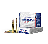 Nosler Whitetail Country 30-06 Springfield 165 Grain Solid Base Brass Cased Rifle Ammunition