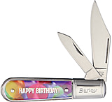Image of Novelty Cutlery Happy Birthday Barlow Folding Knife