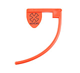 Image of Noveske Chamber Flag, For Rifles, Plastic Construction, Red