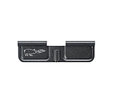 Image of Noveske Dust Cover, Flaming Pig, Fits AR Rifles, Black, Ejection Port Cover Kit, Includes Dust Cover, Rod, Spring, and Clip