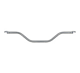 Image of NRS Frame Foot Bar with LoPro's