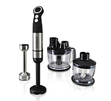Image of NutriChef Food Processor &amp; Immersion Hand Blender with Attachments