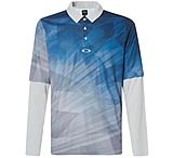 Image of Oakley Graphic Golf Polo Long Sleeve - Mens