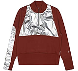 Image of Oakley Metallic Block Half Zip Fleece Sweatshirt - Mens