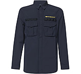 Image of Oakley Stretch Logo Patch Long Sleeve Shirt - Mens
