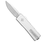 Image of Ocaso Knives Ocaso Lucent Mini CA Legal OTF Automatic Knife Aluminum 1.9 Satin 18LMS 77B77A37