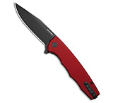 Image of Ocaso Knives Ocaso Strategy Liner Lock Knife Red Aluminum 3.5 Black 29RDB 7D17F40B