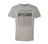 Image of Off The Grid Stacked S/S Tee Shirt - Athletic Heather 37F4A552