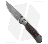 Image of Ohlone Knives Damasteel Goat AXL V2 3.60in Folding Knife