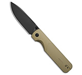 Image of Oknife Olight Oknife Duron Frame Lock Knife Olive Green Aluminum 3.5 Black PVD 39F31ADA
