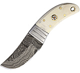 Image of Old Forge Stubby Skinner Damascus Fixed Blade Knife