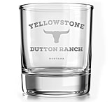 Image of Old Southern Brass Yellowstone Dutton Ranch Whiskey Glass