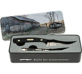 Image of Old Timer Fixed Knife Sharpfinger w/Canoe Saw Cut Hndl Promo Q4