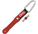 Image of OMEGAKEY Key Organizer Red Fixed Blade Knife