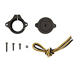 Image of One Hundred Concepts AdminCap, Light Cover, Fits Surefire Vampire Light, Matte Finish, Black, Includes ShockCollar