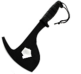 Image of Ontario Knife SP16 Spax, Kraton Handle, FG/UC Sheath w/Leg Strap