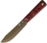 Image of Ontario Knife XL Hunter Fixed Blade Red Mic