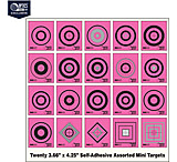 OP Exclusive - EZ2C Targets Self-Adhesive Mini 3.67x4.25in 20 Assorted Styles Targets