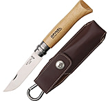 Image of Opinel No 8 with Sheath Folding Knife, 3.25in