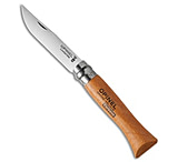 Image of Opinel Knives No. 6 Carbon Steel Knife Beechwood 2.9 Satin 4690ACDB