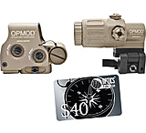 Image of EOTech OPMOD EXPS3-0 HHS-I 1 MOA Circle Dot Reticle Holosight Sight w/G33 3x Magnifier