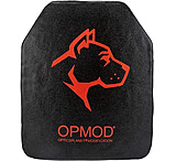 Guard Dog Body Armor OPMOD OpticsPlanet Exclusive Level III+ Ceramic UHMWPE Armor Plate, SAPI, Multi Curve, 10x12in, Black, OPMOD-3Plus