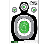 Image of OpticsPlanet Exclusive EZ2C Targets Silhouette Target - 25 Pack, Green/Black, 12x18 in, EZ2CRD11