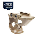 Image of OpticsPlanet Exclusive Fortis Manufacturing Shift Short Angled Firearm Grip, Picatinny