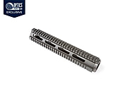 Image of OpticsPlanet Exclusive OpticsPlanet 12.6 inch Quad Rail, Free Floating Handguard - Rifle Length