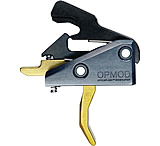 Image of OpticsPlanet Exclusive Rise Armament OPMOD RA-240 Hex Enhanced Rifle Trigger, AR-15, 3.5lb Pull, Gold, RA-240-HEXC-TiN
