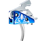 Image of OpticsPlanet Exclusive RISE Armament RA-240 Gen 2 Enhanced Rifle Trigger, Silver, RA-240-G2-SLVR