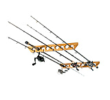 Image of Organized Fishing Ceiling Horizontal Rod Rack