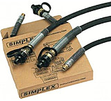 Image of Simplex 18170 1/4inid 6ft Hose W/coupl 720-HC6