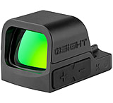 Image of Osight K, Handgun Sight, RMSc Footprint, Matte Finish, Black, 6 MOA Red Dot, Side Load CR1620 Battery