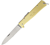 Image of OTTER-Messer Mercator Brass Lockback Folding Knife