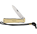 Image of OTTER-Messer Mercator Brass Lockback OTT10726RGRLB 3.50 in Stainless Steel Folding Knife